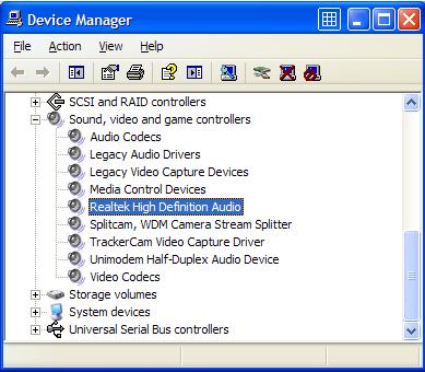 Audio Device Manager